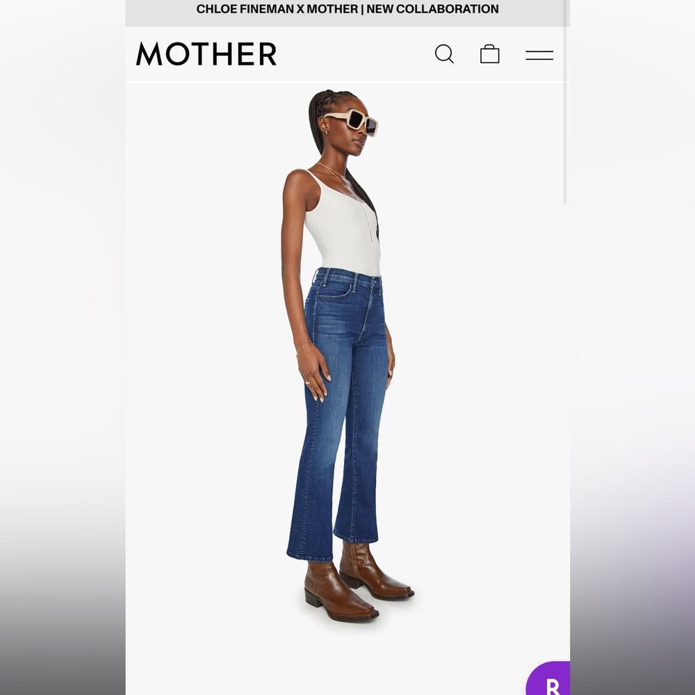 MOTHER Hustler Ankle Jean
